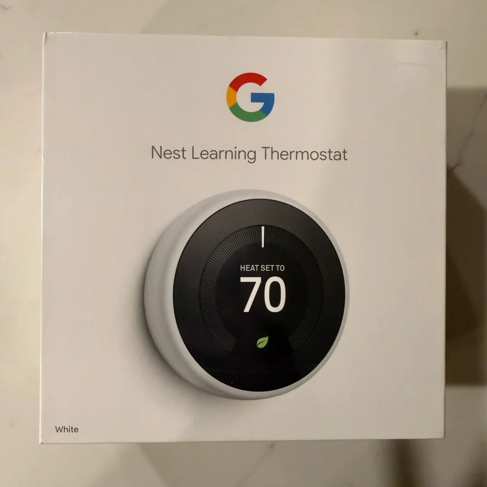 Google Nest Thermostat - White